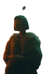 Surreal Native Portrait Vinyl Car Decal Sticker – Waterproof & UV-Resistant 8.96"