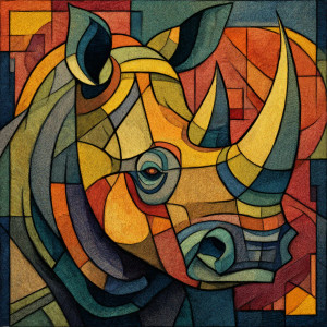 Cubist African Rhino V2 Vinyl Car Decal Sticker – Waterproof & UV-Resistant 3.4133333333333336" Cubist African Rhino V2 Vinyl Car Decal Sticker – Waterproof & UV-Resistant 3.4133333333333336"