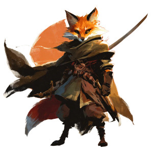 Heroic Warrior Fox Vinyl Car Decal Sticker – Waterproof & UV-Resistant 3.4133333333333336" Heroic Warrior Fox Vinyl Car Decal Sticker – Waterproof & UV-Resistant 3.4133333333333336"