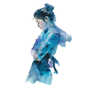 Watercolor Woman V2 Vinyl Car Decal Sticker – Waterproof & UV-Resistant 3.4133333333333336" Watercolor Woman V2 Vinyl Car Decal Sticker – Waterproof & UV-Resistant 3.4133333333333336"