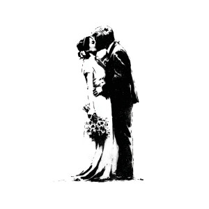 Banksy Style Couple Vinyl Car Decal Sticker – Waterproof & UV-Resistant 3.4133333333333336" Banksy Style Couple Vinyl Car Decal Sticker – Waterproof & UV-Resistant 3.4133333333333336"