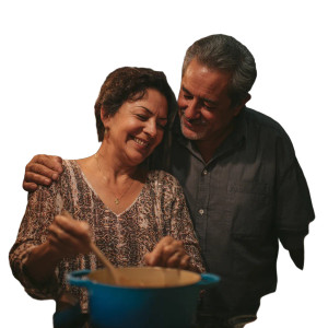 Latin Couple Cooking Vinyl Car Decal Sticker – Waterproof & UV-Resistant 3.4133333333333336" Latin Couple Cooking Vinyl Car Decal Sticker – Waterproof & UV-Resistant 3.4133333333333336"