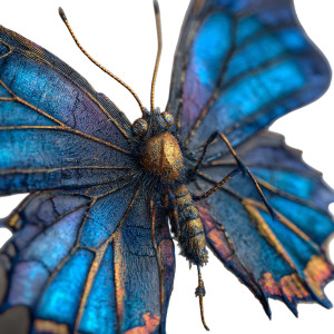 Blue Butterfly V11 Vinyl Car Decal Sticker – Waterproof & UV-Resistant 3.4133333333333336" Blue Butterfly V11 Vinyl Car Decal Sticker – Waterproof & UV-Resistant 3.4133333333333336"