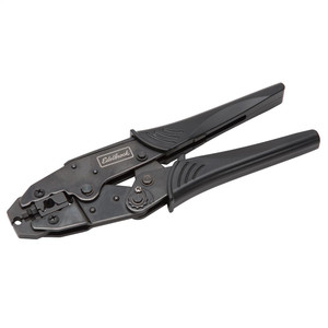 Edelbrock Max-Fire Crimping Tool | Smooth Ratcheting Action, Precision Strip Steel Jaws, Grippy Handles