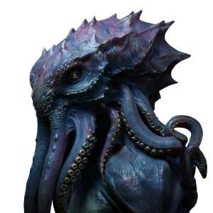 Lovecraftian Octopus Creature Vinyl Car Decal Sticker – Waterproof & UV-Resistant 3.4133333333333336"