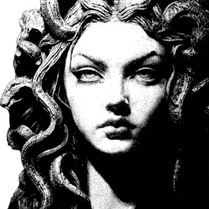 Glam Medusa Portrait V2 Vinyl Car Decal Sticker – Waterproof & UV-Resistant 3.4133333333333336" Glam Medusa Portrait V2 Vinyl Car Decal Sticker – Waterproof & UV-Resistant 3.4133333333333336"