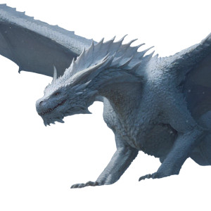 Ancient White Dragon V4 Vinyl Car Decal Sticker – Waterproof & UV-Resistant 3.4133333333333336"