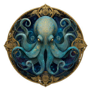 Mystical Octopus Art Vinyl Car Decal Sticker – Waterproof & UV-Resistant 3.4133333333333336" Mystical Octopus Art Vinyl Car Decal Sticker – Waterproof & UV-Resistant 3.4133333333333336"