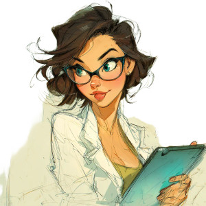 Nerdy Scientist Vinyl Car Decal Sticker – Waterproof & UV-Resistant 3.4133333333333336" Nerdy Scientist Vinyl Car Decal Sticker – Waterproof & UV-Resistant 3.4133333333333336"