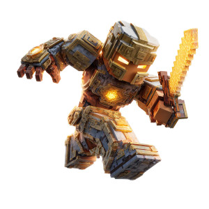 Golden Armor Warrior V10 Vinyl Car Decal Sticker – Waterproof & UV-Resistant 6.826666666666667"