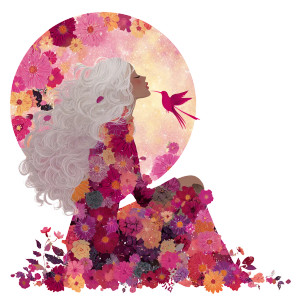 Flower Meditation Woman V2 Vinyl Car Decal Sticker – Waterproof & UV-Resistant 3.4133333333333336" Flower Meditation Woman V2 Vinyl Car Decal Sticker – Waterproof & UV-Resistant 3.4133333333333336"