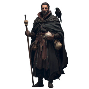 Dark Robed Warlock Vinyl Car Decal Sticker – Waterproof & UV-Resistant 3.4133333333333336" Dark Robed Warlock Vinyl Car Decal Sticker – Waterproof & UV-Resistant 3.4133333333333336"