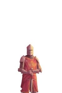 Medieval Knight V54 Vinyl Car Decal Sticker – Waterproof & UV-Resistant 4.4