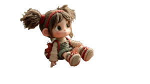 Strawberry Girl V3 Vinyl Car Decal Sticker – Waterproof & UV-Resistant 2.72"