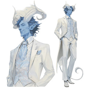 Elegant Tiefling Gentleman Vinyl Car Decal Sticker – Waterproof & UV-Resistant 3.4133333333333336" Elegant Tiefling Gentleman Vinyl Car Decal Sticker – Waterproof & UV-Resistant 3.4133333333333336"