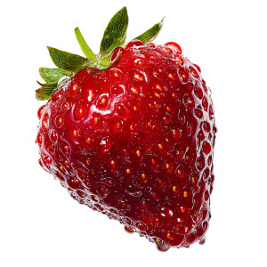 Juicy Strawberry Vinyl Car Decal Sticker – Waterproof & UV-Resistant 6.826666666666667"
