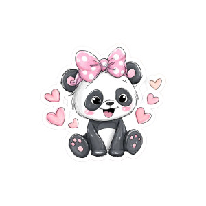 Cute Baby Panda V3 Vinyl Car Decal Sticker – Waterproof & UV-Resistant 3.4133333333333336" Cute Baby Panda V3 Vinyl Car Decal Sticker – Waterproof & UV-Resistant 3.4133333333333336"