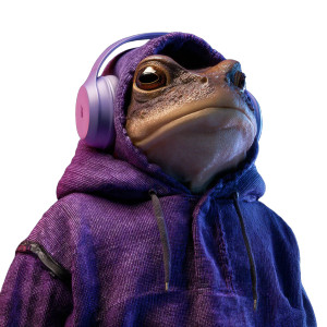 Urban Nft Frog Vinyl Car Decal Sticker – Waterproof & UV-Resistant 3.4133333333333336"