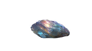 Iridescent Liquid Blob Vinyl Car Decal Sticker – Waterproof & UV-Resistant 2.72"