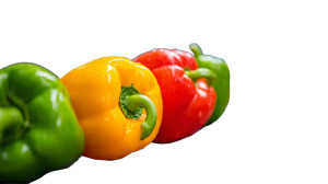 Vibrant Bell Peppers Vinyl Car Decal Sticker – Waterproof & UV-Resistant 2.72"