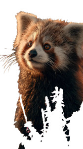 Baby Red Panda V7 Vinyl Car Decal Sticker – Waterproof & UV-Resistant 9.706666666666667"