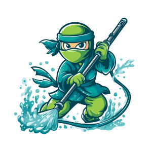 Cleaning Ninja Mascot Vinyl Car Decal Sticker – Waterproof & UV-Resistant 3.4133333333333336" Cleaning Ninja Mascot Vinyl Car Decal Sticker – Waterproof & UV-Resistant 3.4133333333333336"