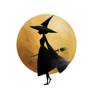 Witch Silhouette Vinyl Car Decal Sticker – Waterproof & UV-Resistant 3.4133333333333336" Witch Silhouette Vinyl Car Decal Sticker – Waterproof & UV-Resistant 3.4133333333333336"
