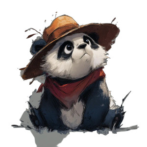 Cartoon Panda Hat Vinyl Car Decal Sticker – Waterproof & UV-Resistant 3.4133333333333336" Cartoon Panda Hat Vinyl Car Decal Sticker – Waterproof & UV-Resistant 3.4133333333333336"