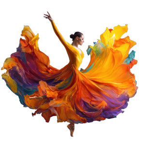 Ballet Dancer V11 Vinyl Car Decal Sticker – Waterproof & UV-Resistant 3.4133333333333336"