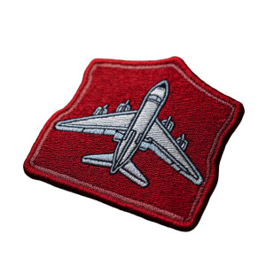 Airplane Patch Vinyl Car Decal Sticker – Waterproof & UV-Resistant 3.4133333333333336"