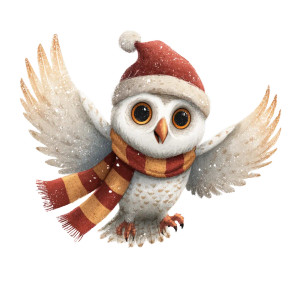 Magical Snowy Owl Vinyl Car Decal Sticker – Waterproof & UV-Resistant 6.826666666666667" Magical Snowy Owl Vinyl Car Decal Sticker – Waterproof & UV-Resistant 6.826666666666667"