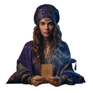 Mystical Tarot Reader V8 Vinyl Car Decal Sticker – Waterproof & UV-Resistant 3.4133333333333336"