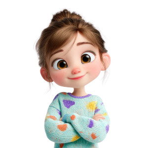 Cute Disney Girl Vinyl Car Decal Sticker – Waterproof & UV-Resistant 6.826666666666667"