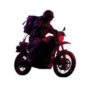 Motorcycle Messenger Vinyl Car Decal Sticker – Waterproof & UV-Resistant 3.4133333333333336" Motorcycle Messenger Vinyl Car Decal Sticker – Waterproof & UV-Resistant 3.4133333333333336"