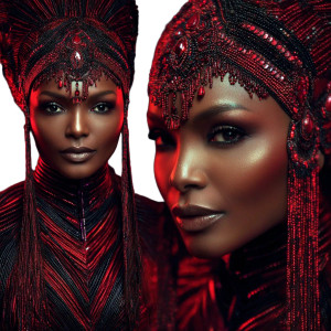 Royal African Goddess Vinyl Car Decal Sticker – Waterproof & UV-Resistant 3.4133333333333336" Royal African Goddess Vinyl Car Decal Sticker – Waterproof & UV-Resistant 3.4133333333333336"
