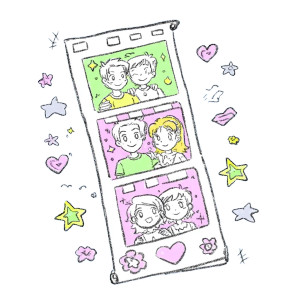 Kawaii Couple Comic Vinyl Car Decal Sticker – Waterproof & UV-Resistant 6.826666666666667" Kawaii Couple Comic Vinyl Car Decal Sticker – Waterproof & UV-Resistant 6.826666666666667"