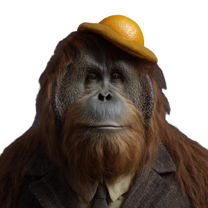Orangutan Vinyl Car Decal Sticker – Waterproof & UV-Resistant 3.4133333333333336" Orangutan Vinyl Car Decal Sticker – Waterproof & UV-Resistant 3.4133333333333336"