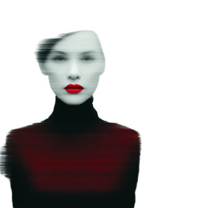 Blurred Woman Vinyl Car Decal Sticker – Waterproof & UV-Resistant 3.4133333333333336"