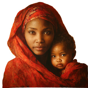 African Mother And Baby Vinyl Car Decal Sticker – Waterproof & UV-Resistant 3.4133333333333336" African Mother And Baby Vinyl Car Decal Sticker – Waterproof & UV-Resistant 3.4133333333333336"