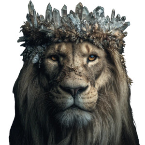 Crowned Lion Portrait V2 Vinyl Car Decal Sticker – Waterproof & UV-Resistant 3.4133333333333336" Crowned Lion Portrait V2 Vinyl Car Decal Sticker – Waterproof & UV-Resistant 3.4133333333333336"
