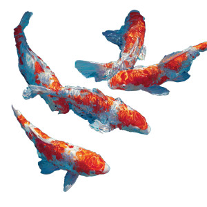 Intertwined Koi Vinyl Car Decal Sticker – Waterproof & UV-Resistant 3.4133333333333336" Intertwined Koi Vinyl Car Decal Sticker – Waterproof & UV-Resistant 3.4133333333333336"