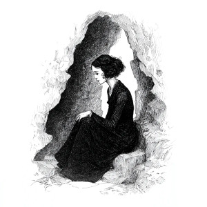 Sad Victorian Lady Vinyl Car Decal Sticker – Waterproof & UV-Resistant 3.4133333333333336" Sad Victorian Lady Vinyl Car Decal Sticker – Waterproof & UV-Resistant 3.4133333333333336"