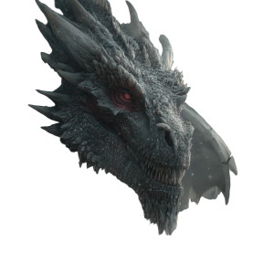 Frozen Dragon Vinyl Car Decal Sticker – Waterproof & UV-Resistant 3.4133333333333336"