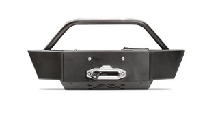 Rugged Black Winch Mount | Fits Various 2020-2023 GMC Sierra 2500 HD, 3500 HD | Holds Up To 12,000lb Winch