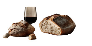 Rustic Bread Display Vinyl Car Decal Sticker – Waterproof & UV-Resistant 5.12"