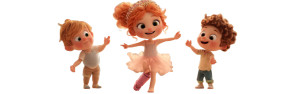 Joyful Dancing Kids Vinyl Car Decal Sticker – Waterproof & UV-Resistant 2.026666666666667"