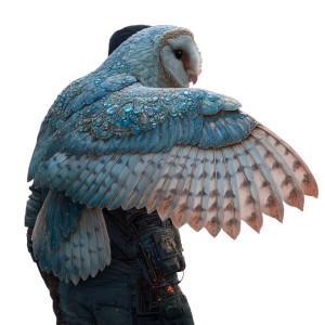 Jeweled Owl Cyberpunk Vinyl Car Decal Sticker – Waterproof & UV-Resistant 6.826666666666667" Jeweled Owl Cyberpunk Vinyl Car Decal Sticker – Waterproof & UV-Resistant 6.826666666666667"