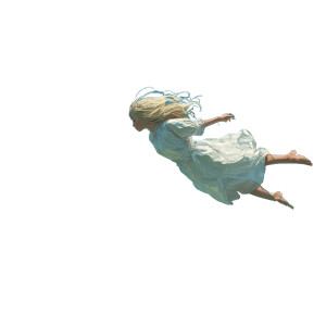 Dreamy Flying Blonde Vinyl Car Decal Sticker – Waterproof & UV-Resistant 3.4133333333333336" Dreamy Flying Blonde Vinyl Car Decal Sticker – Waterproof & UV-Resistant 3.4133333333333336"