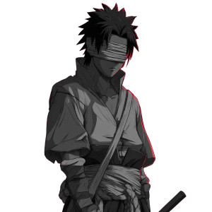 Blind Shinobi Vinyl Car Decal Sticker – Waterproof & UV-Resistant 3.4133333333333336" Blind Shinobi Vinyl Car Decal Sticker – Waterproof & UV-Resistant 3.4133333333333336"
