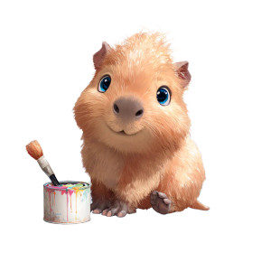 Cute Baby Capybara Vinyl Car Decal Sticker – Waterproof & UV-Resistant 6.826666666666667" Cute Baby Capybara Vinyl Car Decal Sticker – Waterproof & UV-Resistant 6.826666666666667"